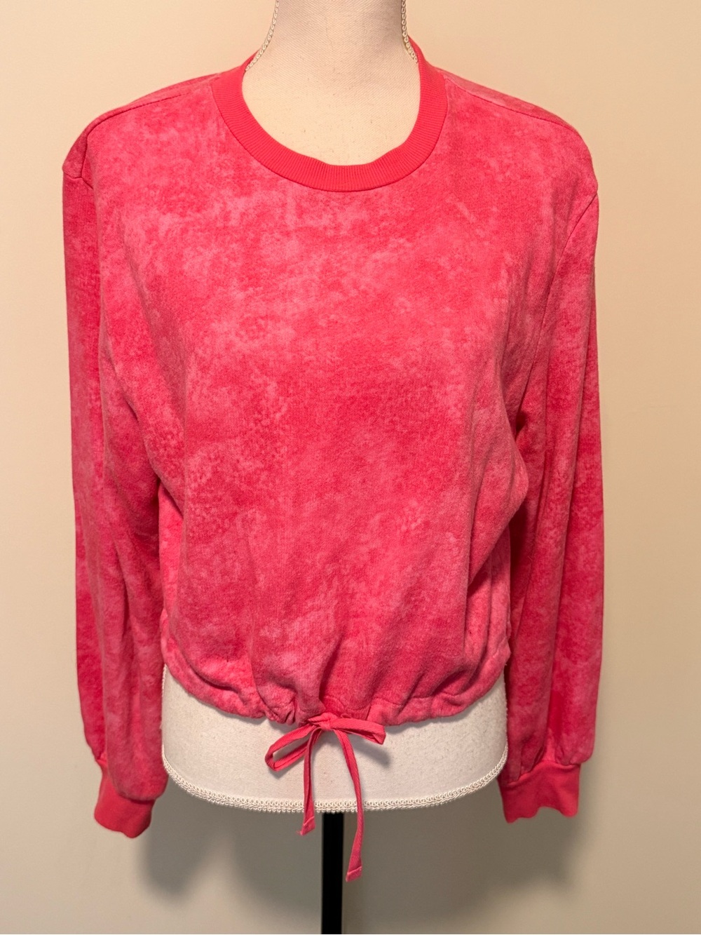 Z by Zella Pink Tye Dye Crewneck Size M